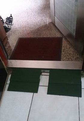 高低落差改善設備(活動式組合斜坡磚) 工作實績